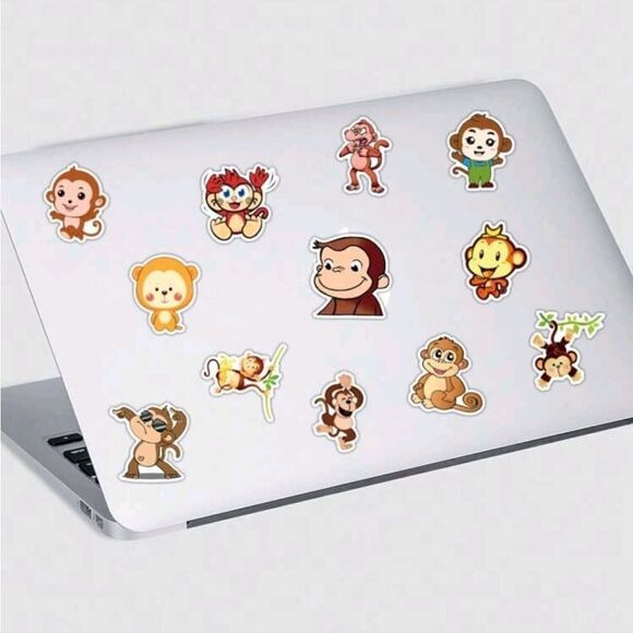 Assorted Monkey 🐒 Stickers - Picture 4 of 6